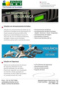 Soluções em Armazenamento de Dados